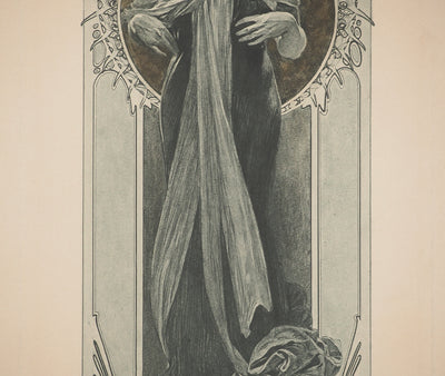 Alphonse MUCHA : L'Oracle de lumière, Gravure signée