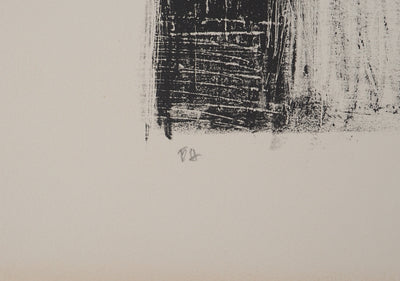 André COTTAVOZ : Moment en famille, Lithographie originale signée