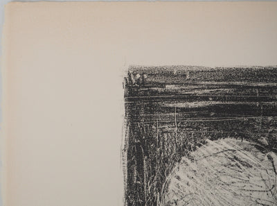 André COTTAVOZ : Moment en famille, Lithographie originale signée