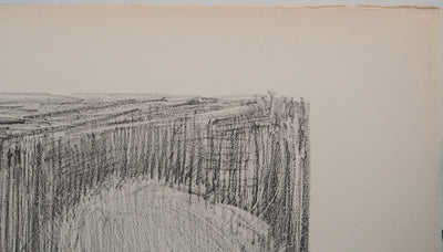 André COTTAVOZ : Jeux de cartes, Lithographie originale signée