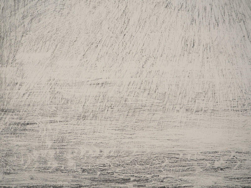André COTTAVOZ : Coucher de soleil, Lithographie originale signée
