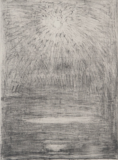 André COTTAVOZ : Illumination, Lithographie originale signée
