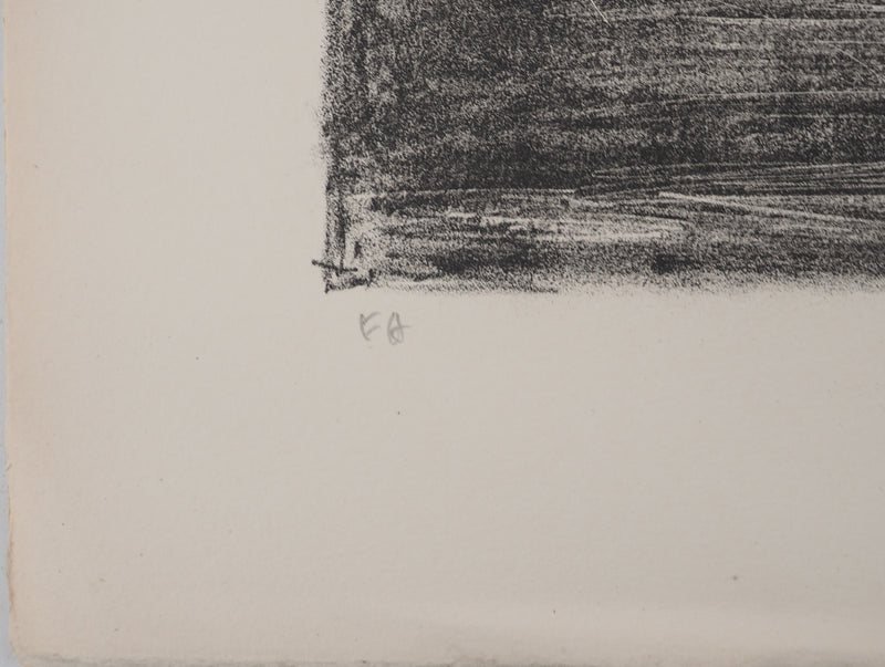 André COTTAVOZ : Illumination, Lithographie originale signée