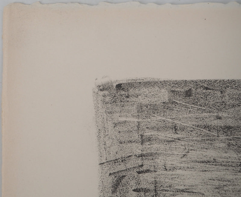 André COTTAVOZ : Illumination, Lithographie originale signée