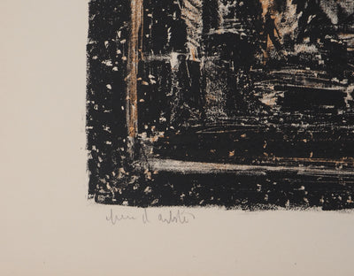 BT André COTTAVOZ: The hammam, Original Lithograph Signed and Numbered