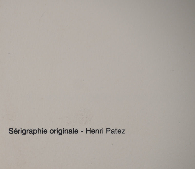 Henri PATEZ : Forme en gris, Sérigraphie originale (photo de détail 6) - Crédit photo : Galerie Art.Paris