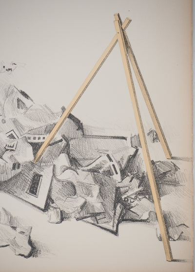 Costa TSOCLIS : Equilibre, Lithographie originale signée