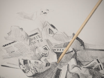 Costa TSOCLIS : Equilibre, Lithographie originale signée