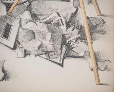 Costa TSOCLIS : Equilibre, Lithographie originale signée