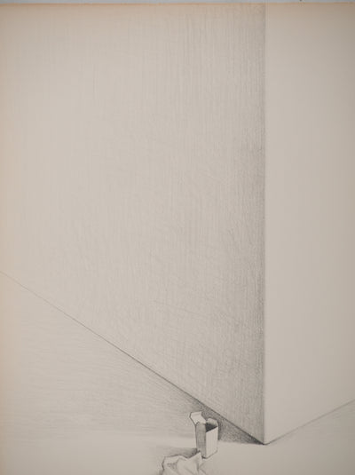 Costa TSOCLIS : Dans l'ombre, Lithographie originale signée