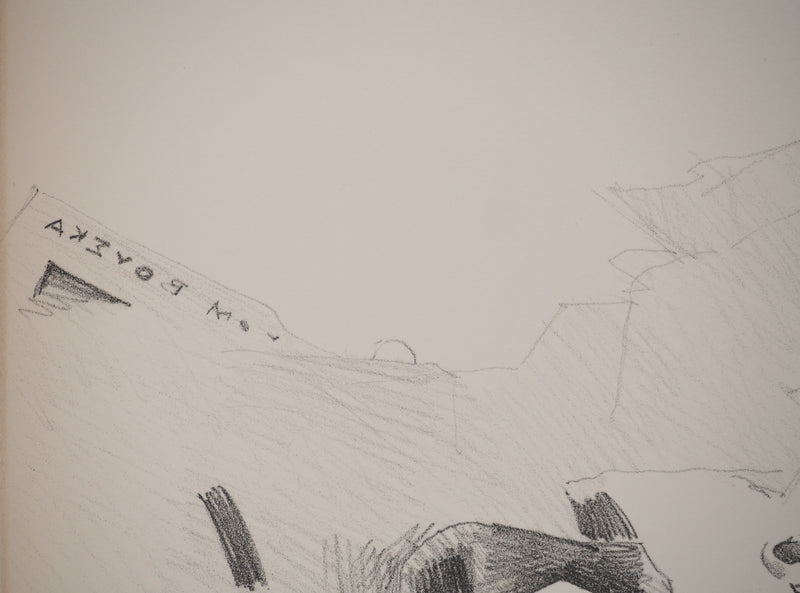 Costa TSOCLIS : Nature morte, Lithographie originale signée