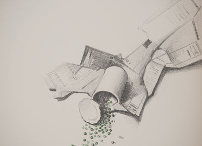 Costa TSOCLIS : La petite conserve, Lithographie originale signée