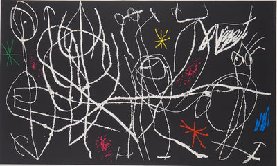 Joan MIRO : L'invité du dimanche : Rencontre surréaliste, Gravure originale (photo de détail 3) - Crédit photo : Galerie Art.Paris