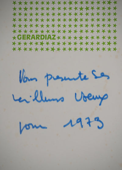 GERARDIAZ : Nuit étoilée, Lithographie originale (photo de détail 5) - Crédit photo : Galerie Art.Paris