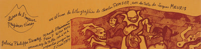 Charles SEMSER : Les enfers, Lithographie originale (photo de détail 2) - Crédit photo : Galerie Art.Paris