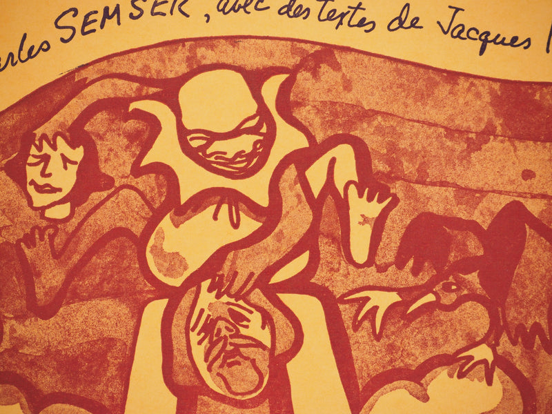 Charles SEMSER : Les enfers, Lithographie originale (photo de détail 6) - Crédit photo : Galerie Art.Paris