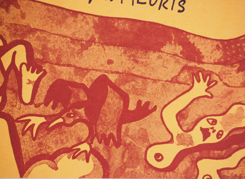 Charles SEMSER : Les enfers, Lithographie originale (photo de détail 3) - Crédit photo : Galerie Art.Paris
