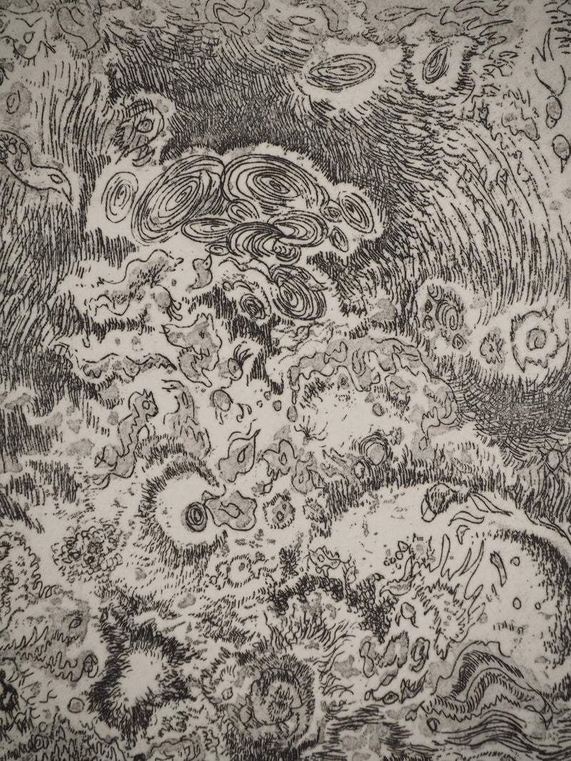 Sioma BARAM : Paysage à Formentera, Gravure originale (photo de détail 5) - Crédit photo : Galerie Art.Paris