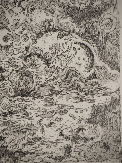Sioma BARAM : Paysage à Formentera, Gravure originale (photo de détail 7) - Crédit photo : Galerie Art.Paris