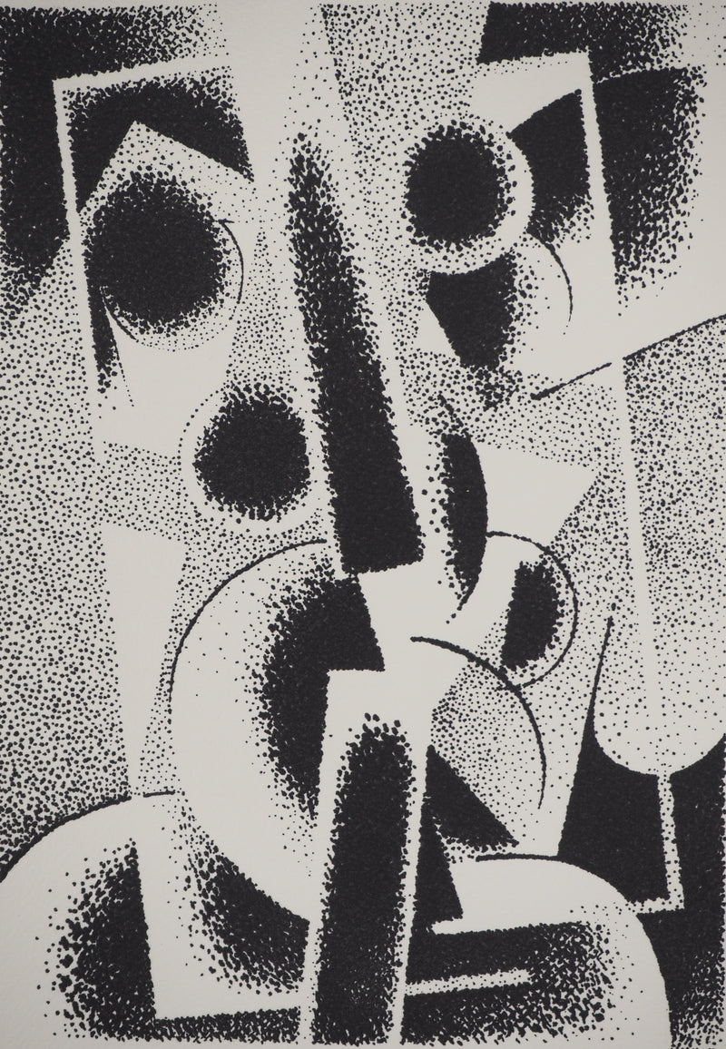 Sioma BARAM : Ombre Lumière, Lithographie originale (photo de détail 4) - Crédit photo : Galerie Art.Paris