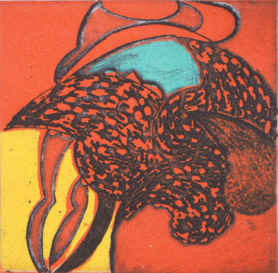 Richard RAVEN CHESTER : Le coq, Lithographie originale (photo de détail 2) - Crédit photo : Galerie Art.Paris