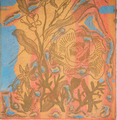 Richard RAVEN CHESTER : Champs de fleurs, Lithographie originale (photo de détail 4) - Crédit photo : Galerie Art.Paris