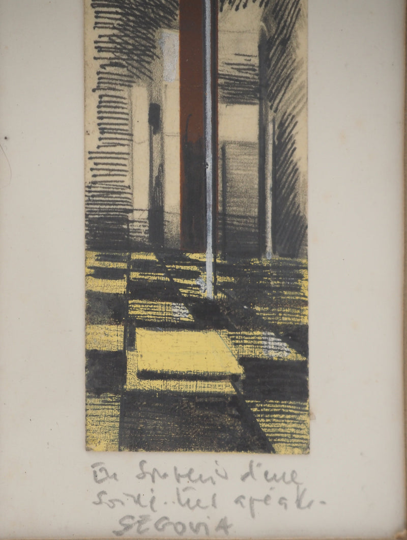 Andrès SEGOVIA : Composition au damier (En sortant d&