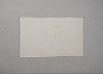 Cesare PEVERELLI : Sous l'étoile, Gravure originale (photo de détail 2) - Crédit photo : Galerie Art.Paris