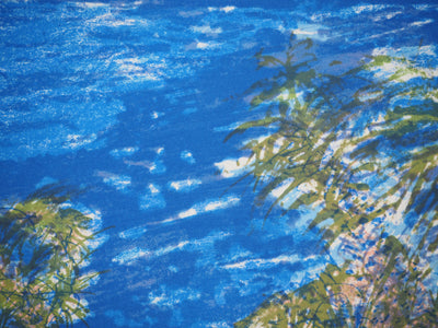 Guy BARDONE : Vue sur le littoral méditerranéen, Lithographie originale (photo de détail 5) - Crédit photo : Galerie Art.Paris