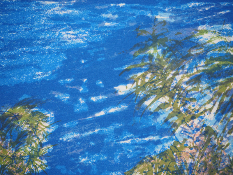 Guy BARDONE : Vue sur le littoral méditerranéen, Lithographie originale (photo de détail 5) - Crédit photo : Galerie Art.Paris