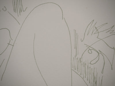Alain BONNEFOIT : Intimité féminine,, Lithographie originale (photo de détail 6) - Crédit photo : Galerie Art.Paris