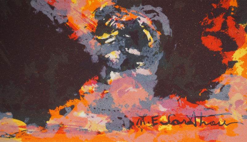 Maurice Élie SARTHOU : Paysage explosive , Lithographie originale (photo de détail 3) - Crédit photo : Galerie Art.Paris