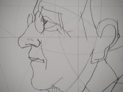 Jacques DESPIERRE : Portrait de José Artur, Dessin original (photo de détail 4) - Crédit photo : Galerie Art.Paris