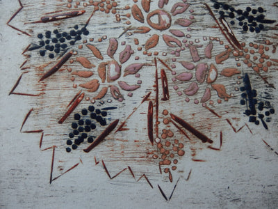 LOUTTRE B : La grande feuille, Gravure originale signée