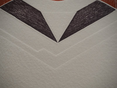 Blaise SIMON BALAZS : Hexagone,, Gravure originale (photo de détail 6) - Crédit photo : Galerie Art.Paris
