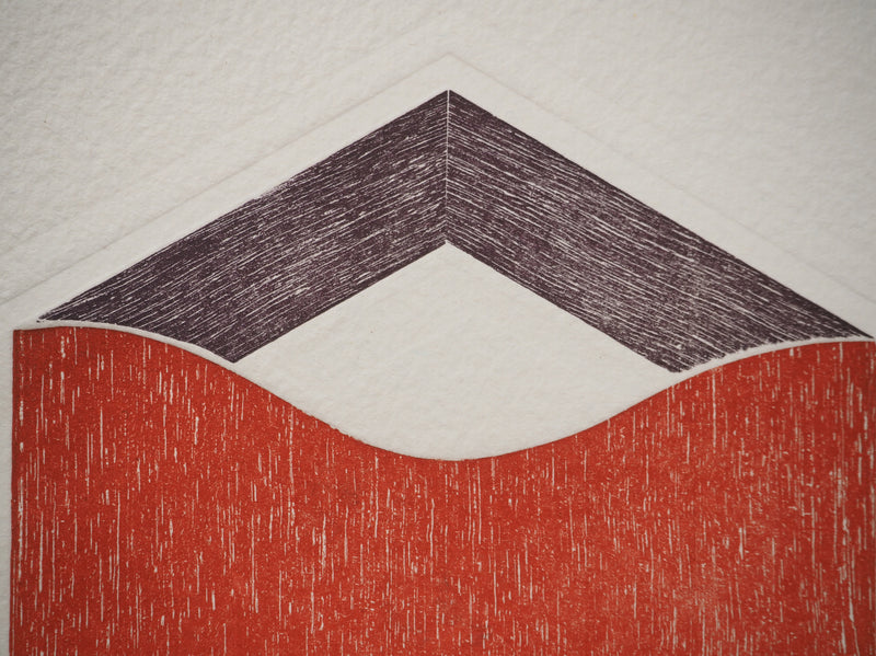 Blaise SIMON BALAZS : Hexagone,, Gravure originale (photo de détail 7) - Crédit photo : Galerie Art.Paris