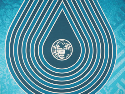 Shepard FAIREY (Obey) : Earth Crisis, Sérigraphie originale signée