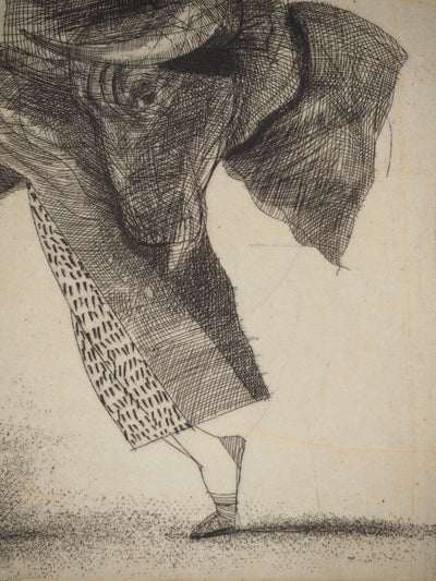 Miguel CONDÉ : La flamme espagnole, Gravure originale (photo de détail 6) - Crédit photo : Galerie Art.Paris