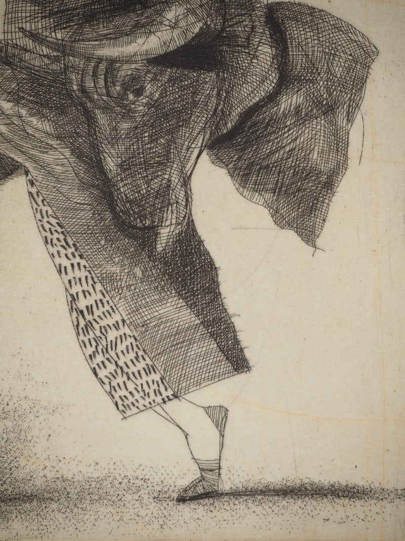 Miguel CONDÉ : La flamme espagnole, Gravure originale (photo de détail 6) - Crédit photo : Galerie Art.Paris