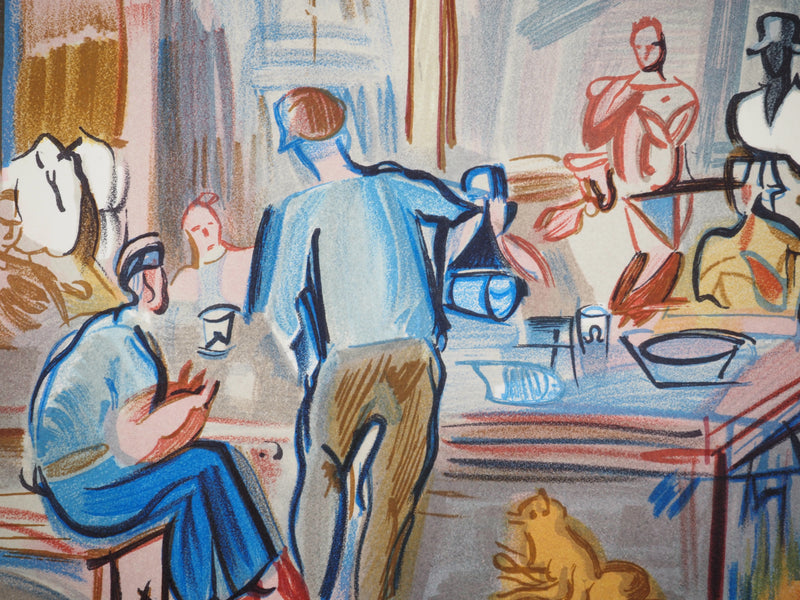 Raoul DUFY : Les Moissonneurs, Lithographie originale (photo de détail 4) - Crédit photo : Galerie Art.Paris
