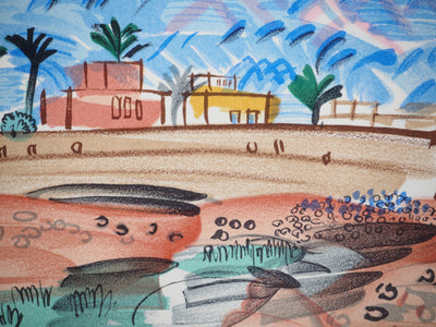 Raoul DUFY : Au Maroc, Lithographie originale (photo de détail 6) - Crédit photo : Galerie Art.Paris