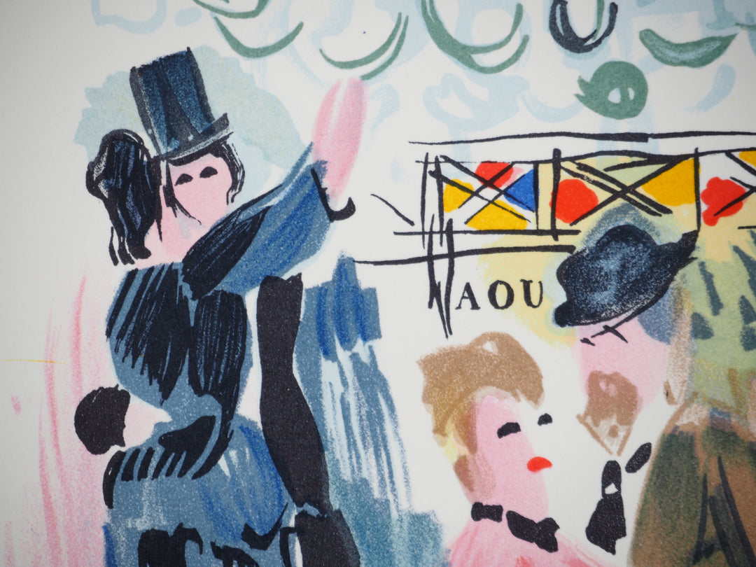 Raoul DUFY: Homage to Renoir, Original Lithograph – art.paris