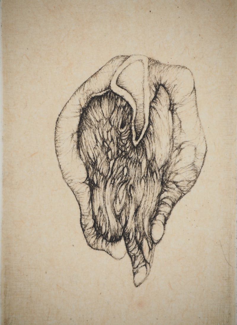 Fred DEUX : Petit manuel : En suspens, Gravure originale (photo de détail 4) - Crédit photo : Galerie Art.Paris