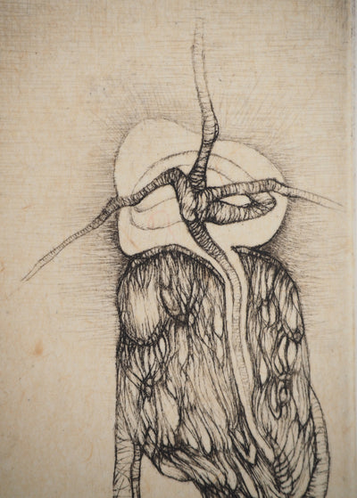 Fred DEUX : Petit manuel : L'ami de l'homme, Gravure originale (photo de détail 5) - Crédit photo : Galerie Art.Paris