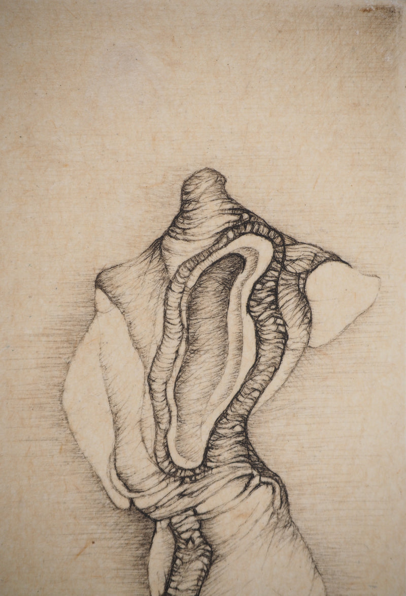 Fred DEUX : Petit manuel : A main nu, Gravure originale (photo de détail 5) - Crédit photo : Galerie Art.Paris