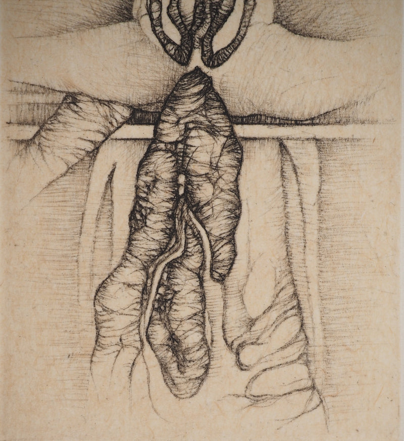 Fred DEUX : Petit manuel : De la pointe du crayon, Gravure originale (photo de détail 4) - Crédit photo : Galerie Art.Paris