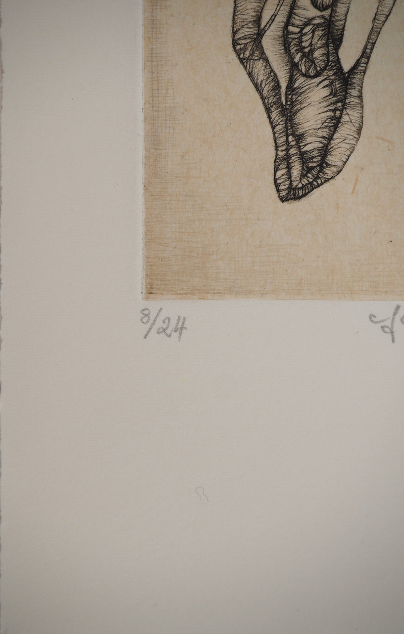 Fred DEUX : Petit manuel : Le nom de la chair, Gravure originale (photo de détail 6) - Crédit photo : Galerie Art.Paris