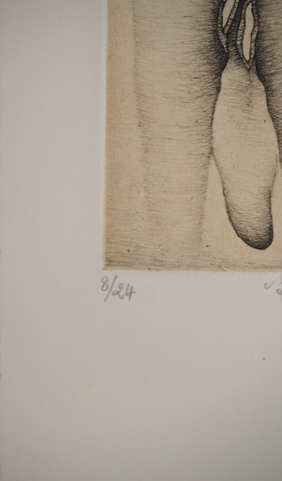 Fred DEUX : Petit manuel : L'oubli, Gravure originale (photo de détail 5) - Crédit photo : Galerie Art.Paris