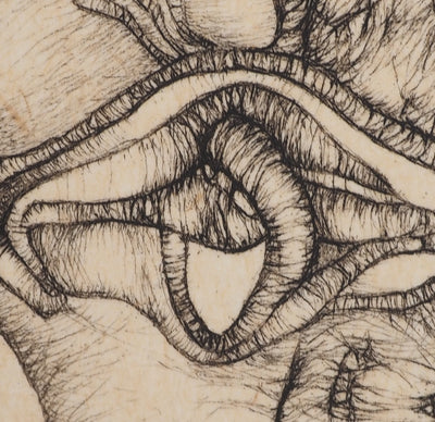Fred DEUX : Petit manuel : Vie sublimée, Gravure originale (photo de détail 4) - Crédit photo : Galerie Art.Paris