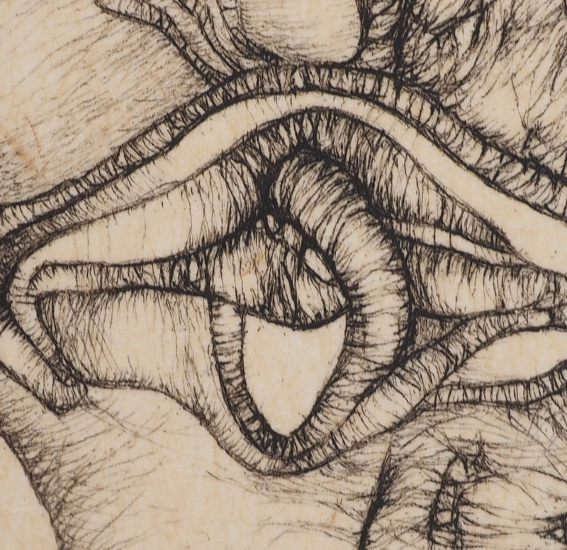 Fred DEUX : Petit manuel : Vie sublimée, Gravure originale (photo de détail 4) - Crédit photo : Galerie Art.Paris